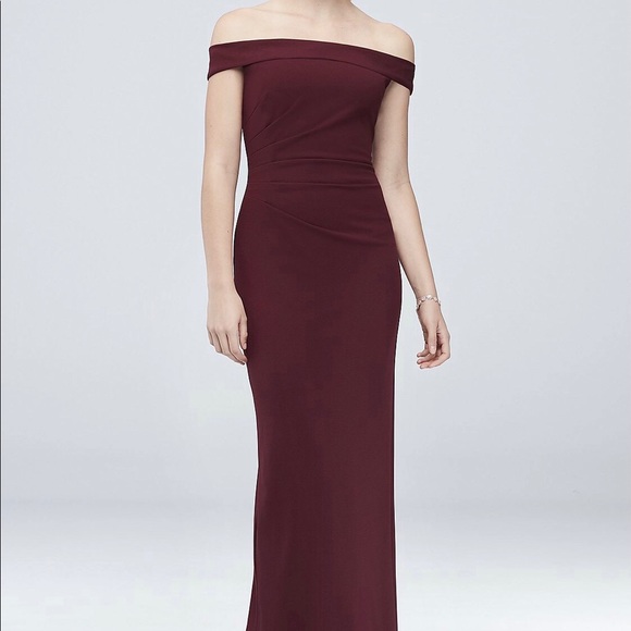 David's bridal cabernet dress Clearance